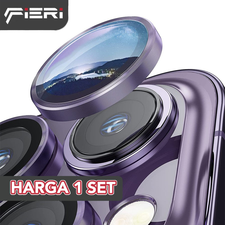 Pelindung Kamera Fieri untuk iPhone Seri 14