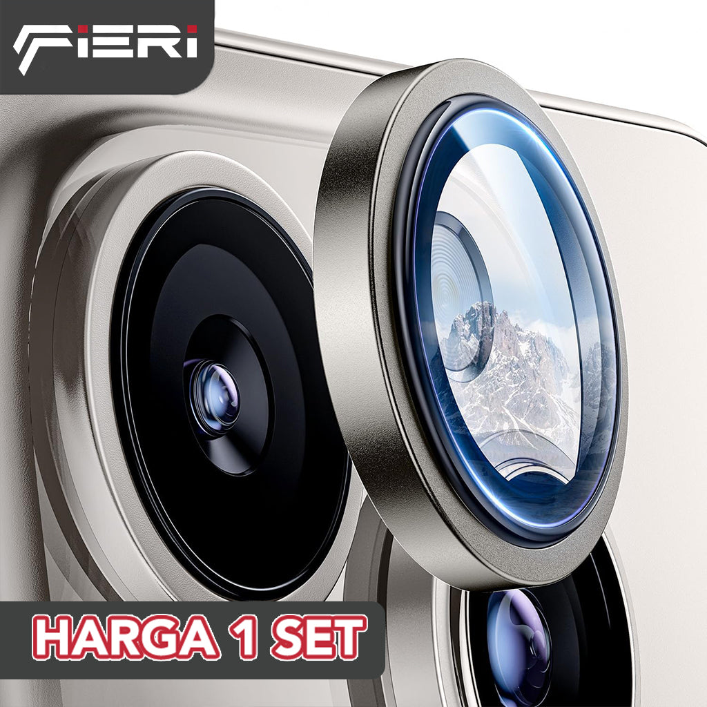 Pelindung Kamera Fieri untuk iPhone Seri 16