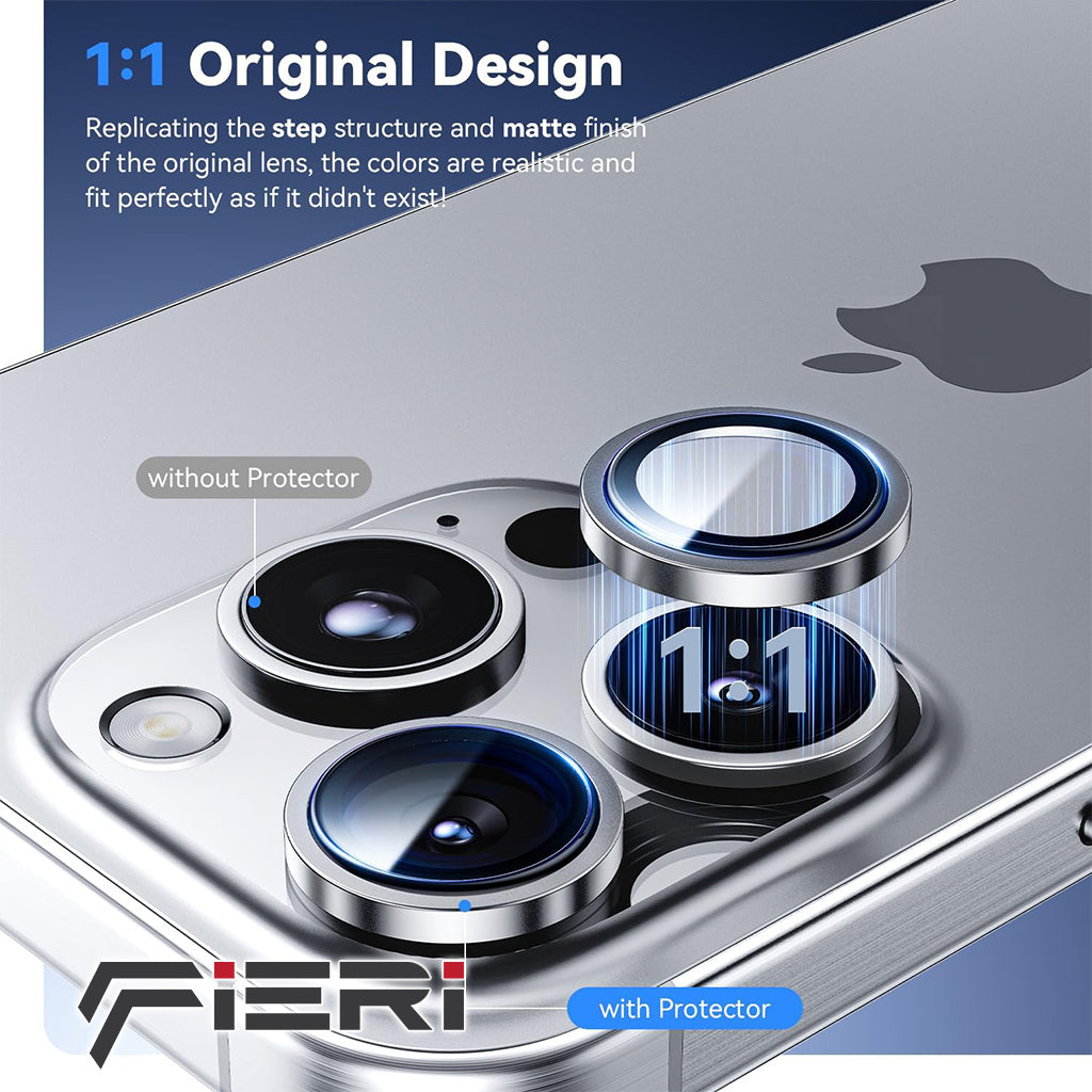 Pelindung Kamera Fieri untuk iPhone Seri 16