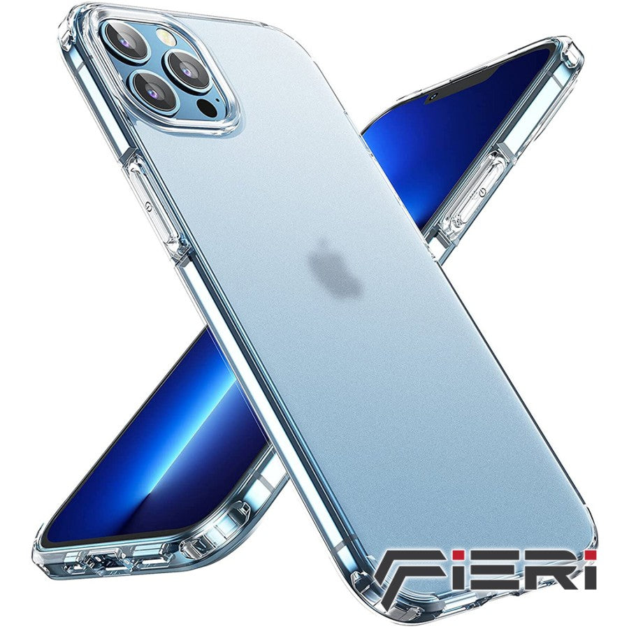 Fieri Hard Case untuk iPhone 14 Seri Matte Kelas Militer