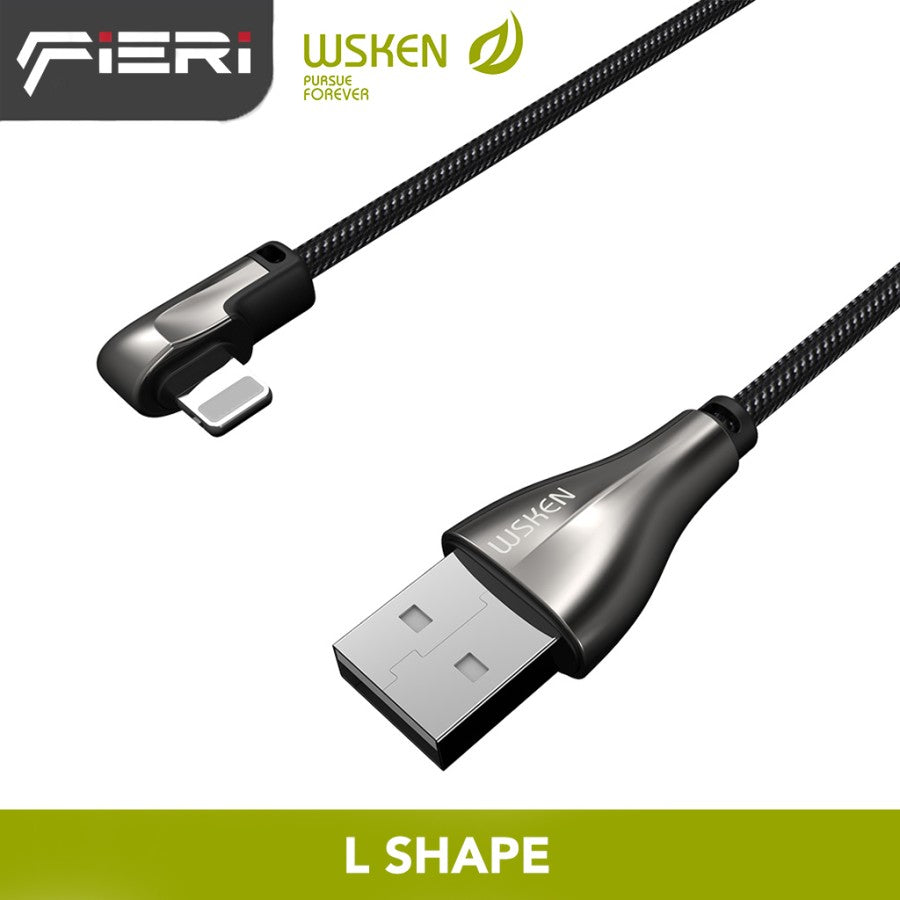 Kabel Pengisian Daya Fieri USB-A ke Lightning Diamond