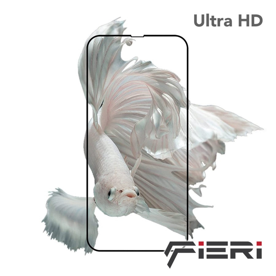 Pelindung Layar Bening Fieri untuk iPhone Seri 13 - Paket isi 5