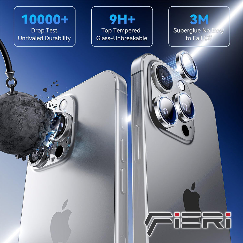 Pelindung Kamera Fieri untuk iPhone Seri 16