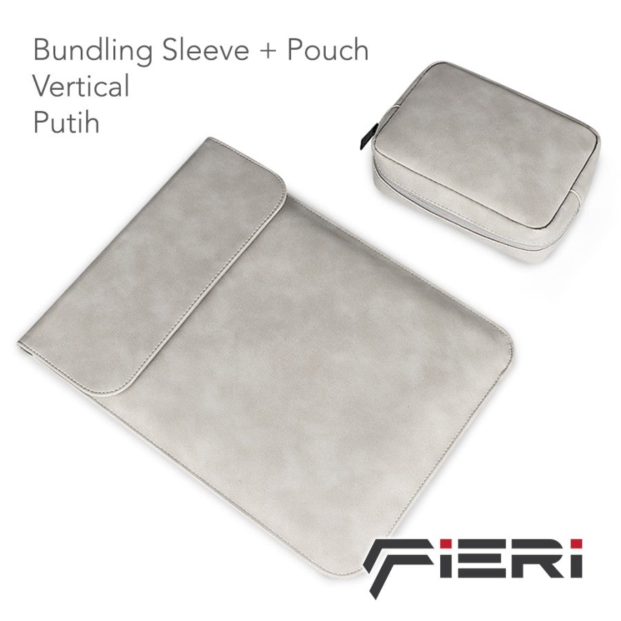Sarung Laptop Fieri Micro Fleece Tahan Air