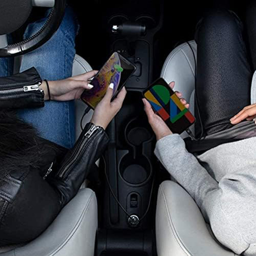 Pengisi Daya Mobil Fieri D1-X 65W 2x USB-C PD Pengisian Cepat