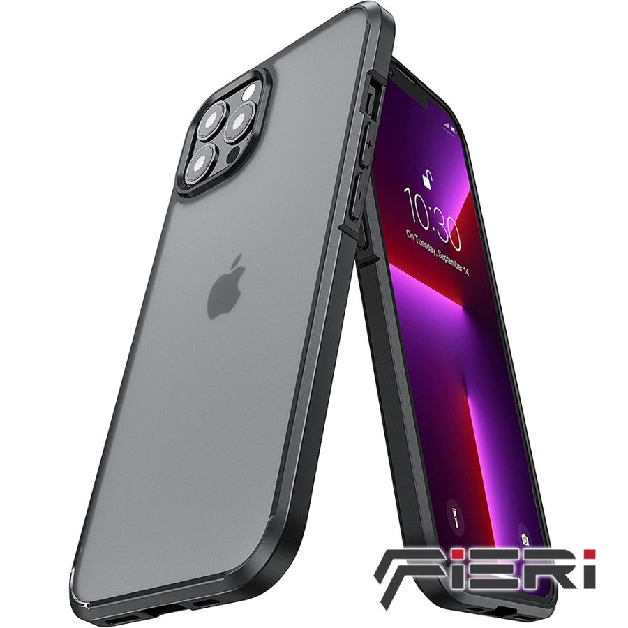 Fieri Hard Case untuk iPhone 14 Seri Matte Kelas Militer