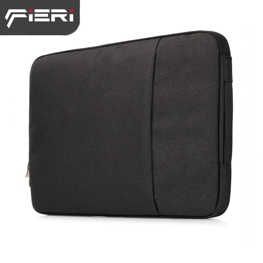 Sarung Tas Laptop Fieri Denim dengan Tali Tangan