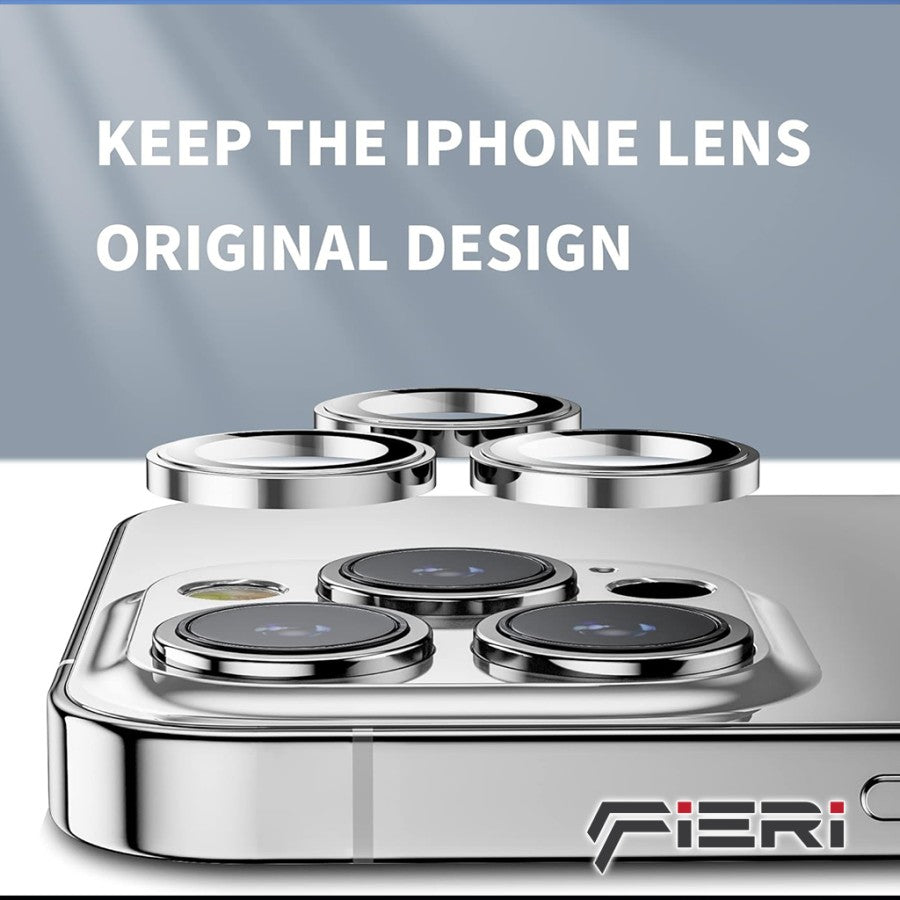 Pelindung Kamera Fieri untuk iPhone Seri 15