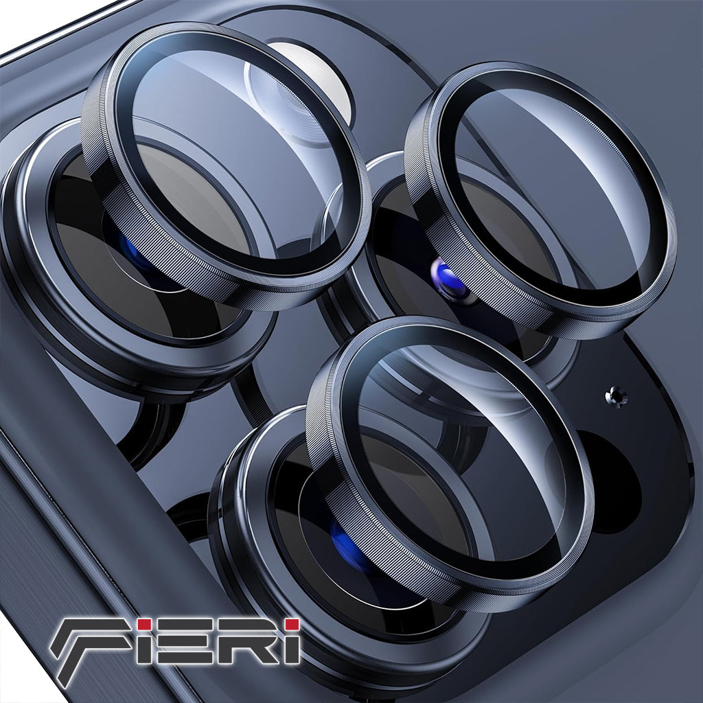 Pelindung Kamera Fieri untuk iPhone Seri 15