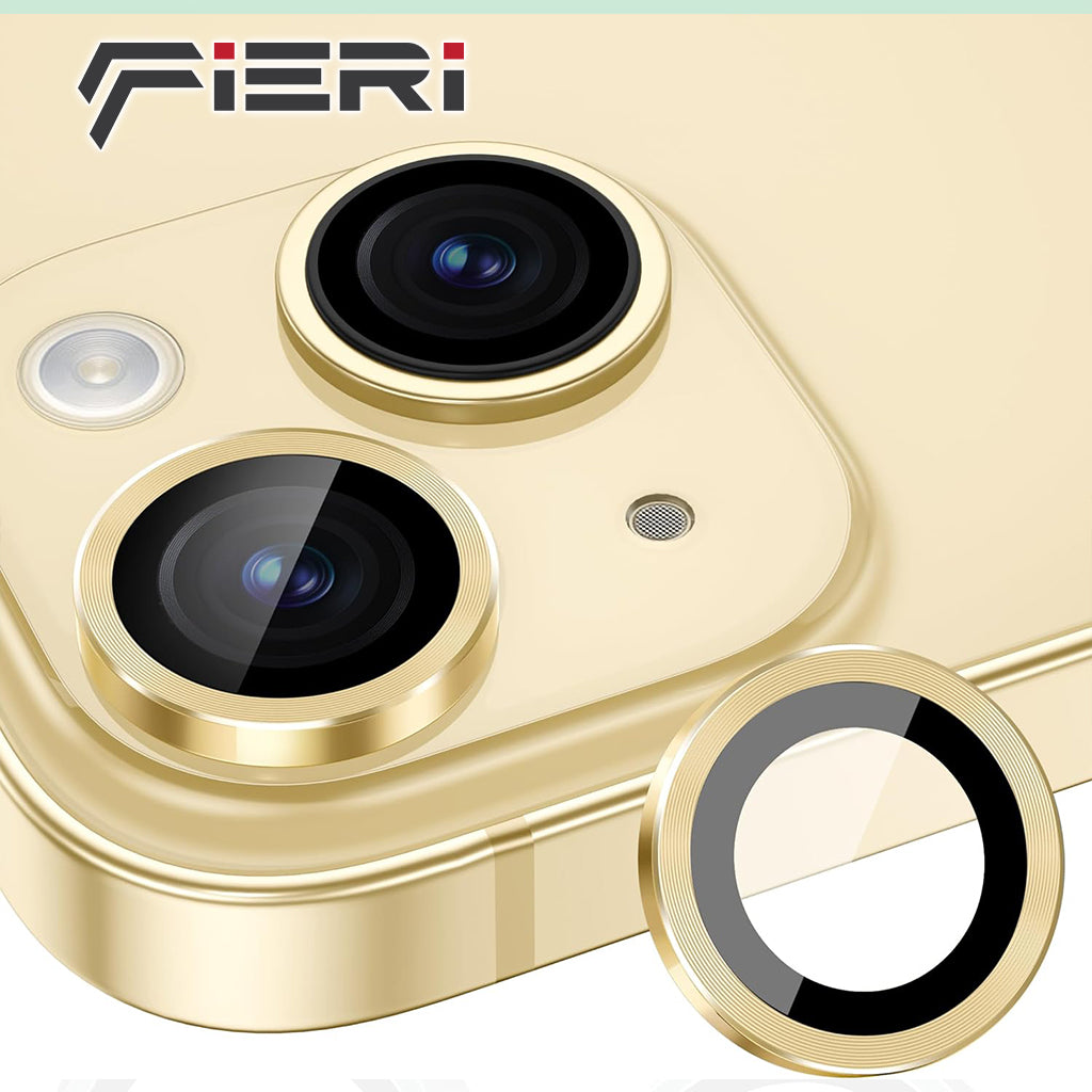 Pelindung Kamera Fieri untuk iPhone Seri 15