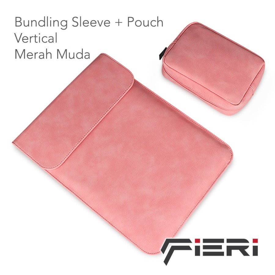 Sarung Laptop Fieri Micro Fleece Tahan Air