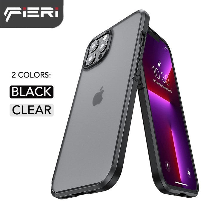 Fieri Hard Case untuk iPhone 15 Series Matte Kelas Militer