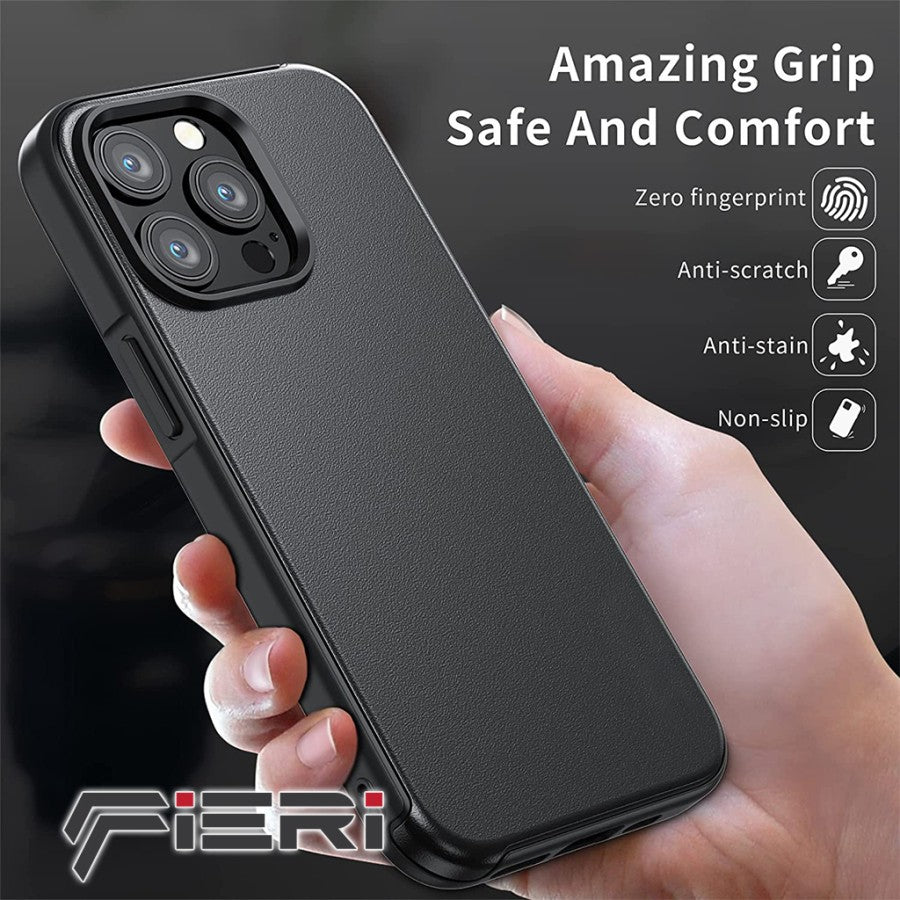 Casing Keras Fieri untuk iPhone 13 Pro / iPhone 13 Pro Max Magnetic Defender Kelas Militer