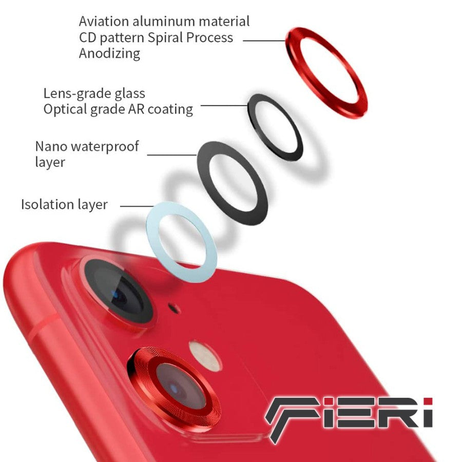 Pelindung Kamera Fieri untuk iPhone SE 3 / SE 2/8/7