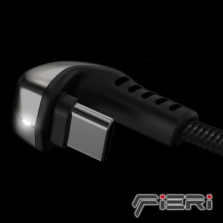 Fieri Wsken Diamond Type C to USB Cable Kabel Charger Data Android