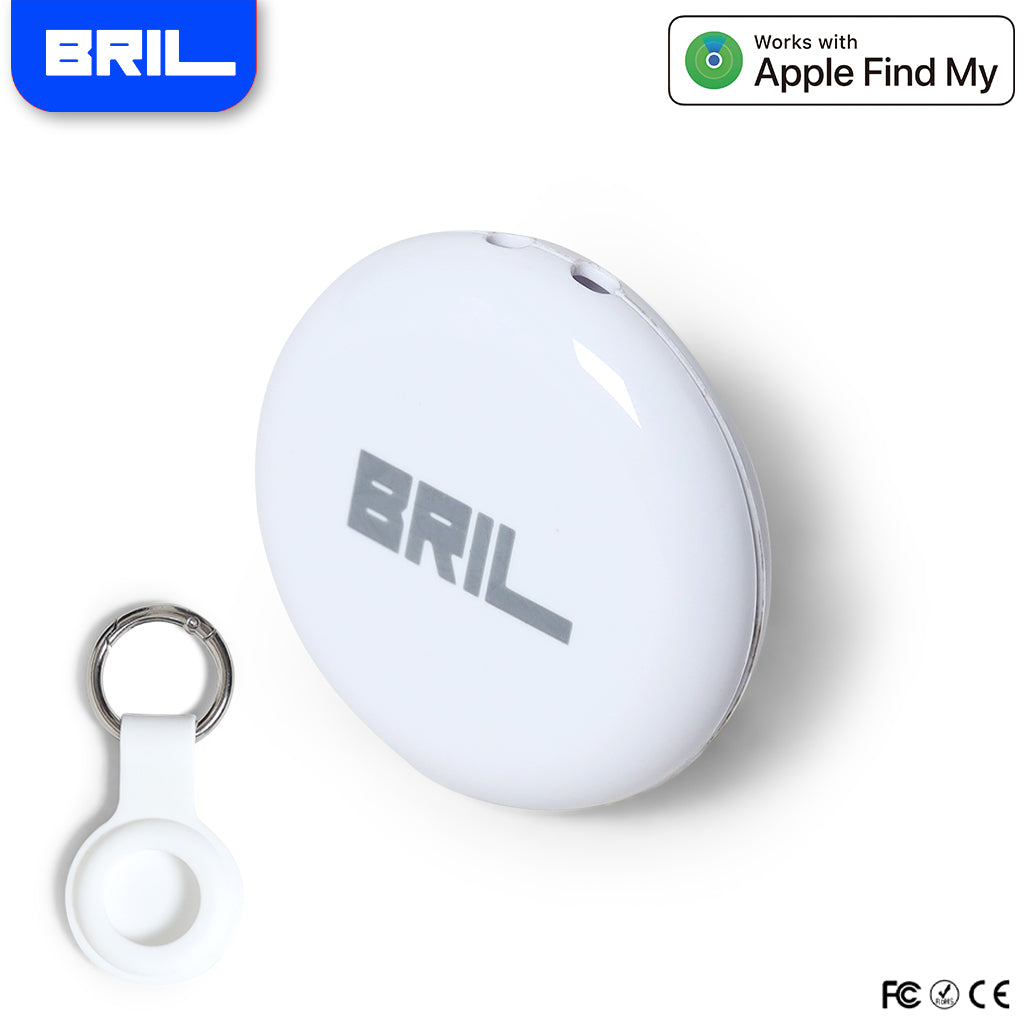 Bril Smart Finder Tag — Apple Certified. Seamlessly Works with Find My