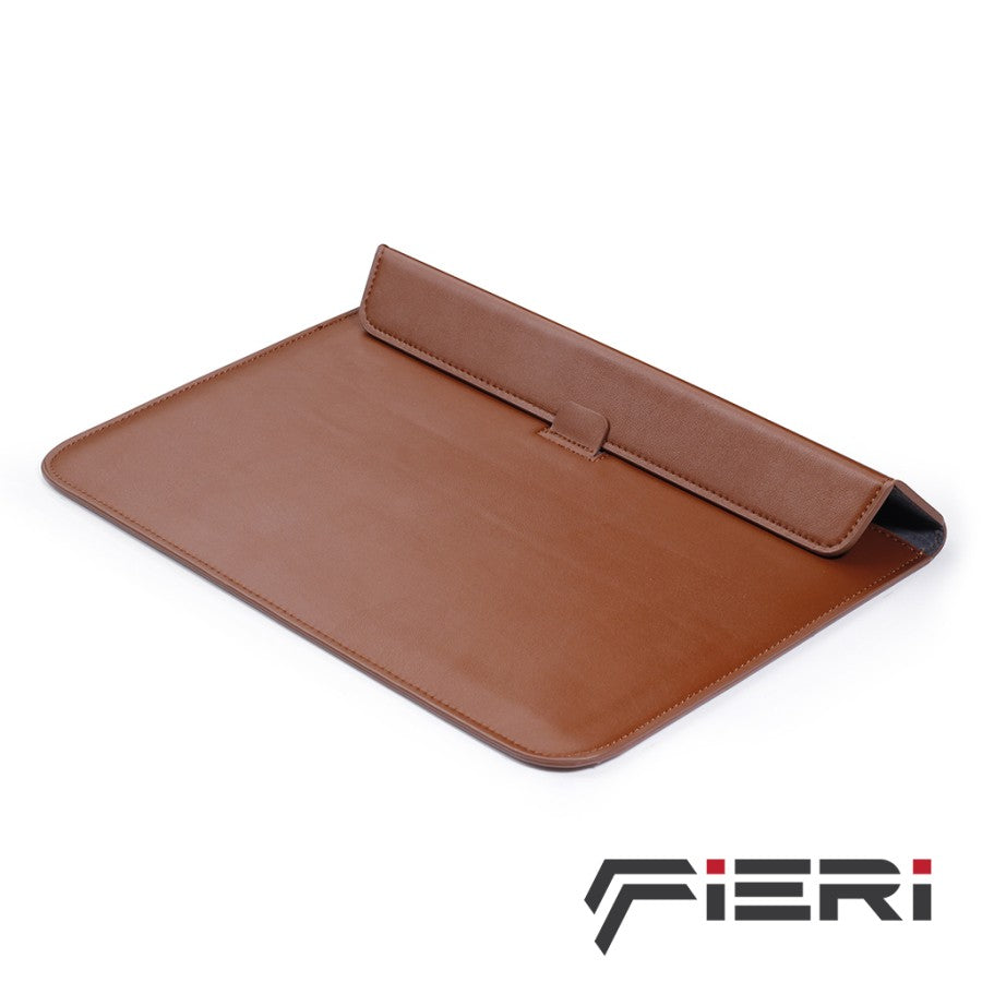 Fieri Sleeve with Stand Waterproof Leather