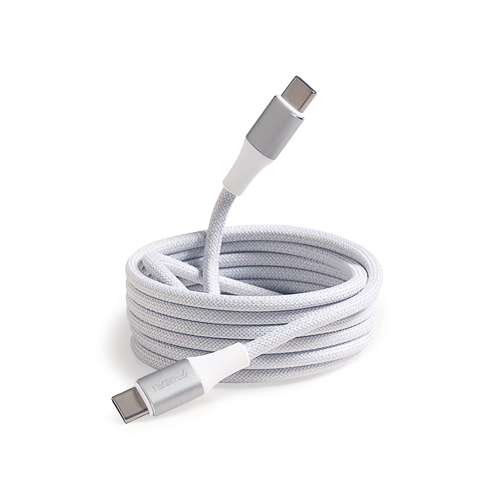 Fieri Magnetic Charging Cable C938 — 65W USB-C to USB-C | 1.5 m Braided Nylon